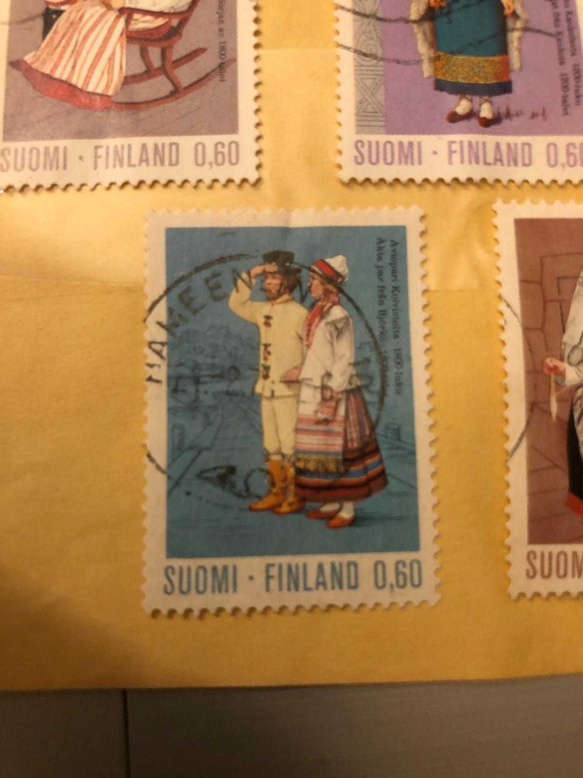 Costumes of Finland, 5 stamps, Stamp of Finland - 1973