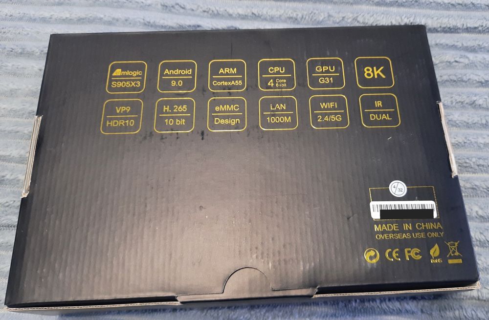 ПриставкаТВ X96 Max+