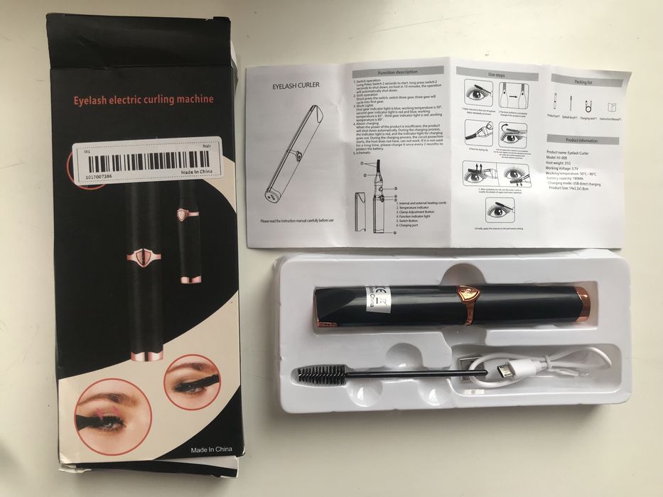 Электрические шипцы для завивки ресниц