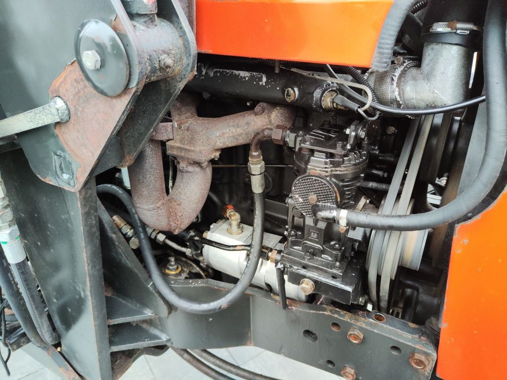 Ursus 5714 z turem Quicke q920 # rok prod.2001 # klima # jak Zetor