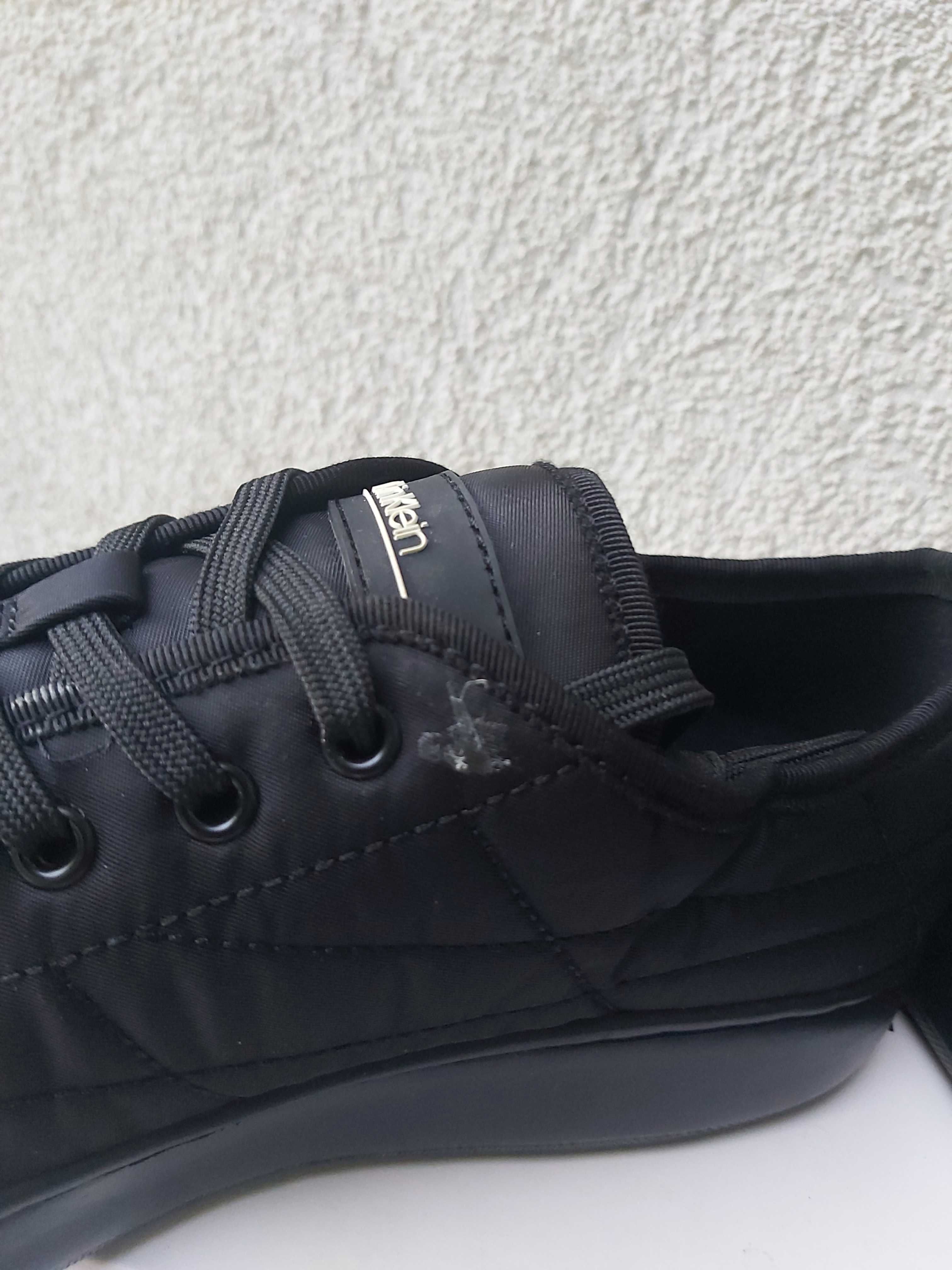 Nowe sneakersy Calvin KLEIN czarne trampki tenisówki 41m feagan