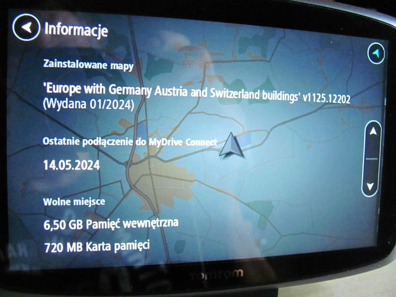 Nawigacja TomTom GO 610 Świat Europa Darmowa aktualizacja - fotoradary