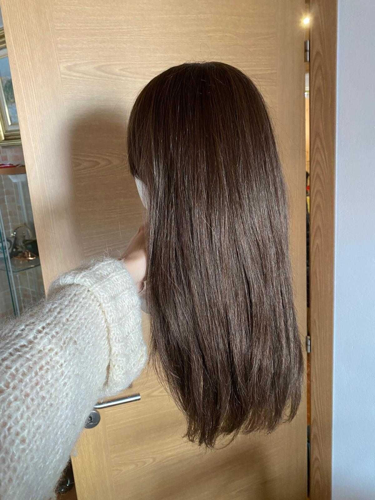 Peruca estilo cabelo natural