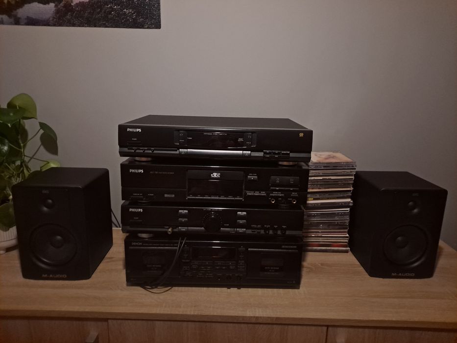 Zestaw Hi-Fi Philips FA741 / DCC730+ magnetofon odtwarzacz cd