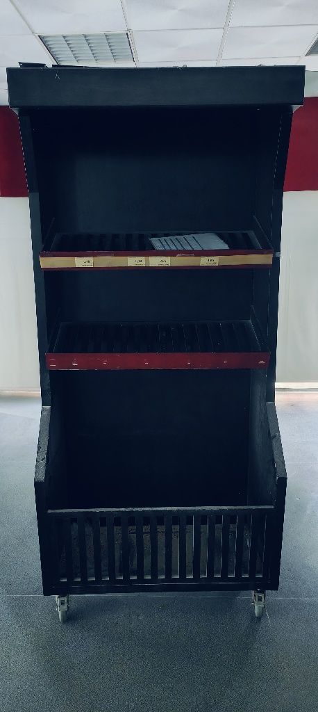 Estante/mostruário para pao