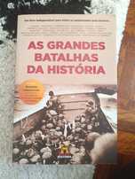 Livro "As grandes batalhas da história" Canal História
