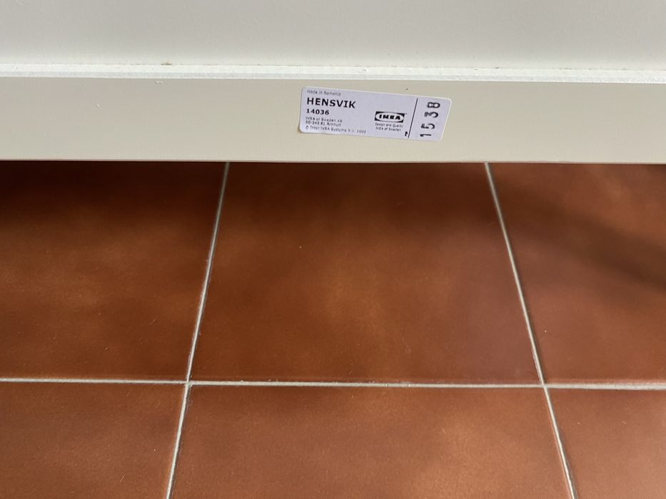 Berço Hensvik com colchão