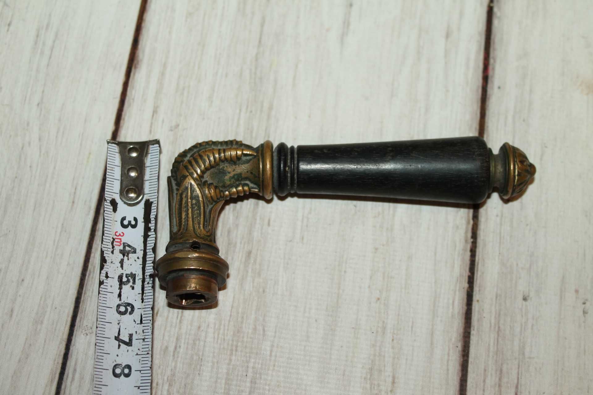 Старинная бронзовая ручка/рукоять на трость бронза
