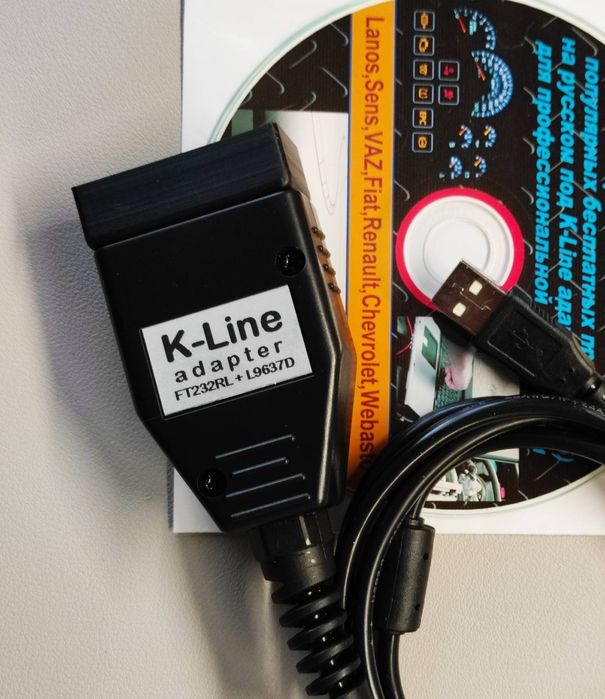 USB K-Line адаптер GM12 профессиональный FT232RL  MC33290 Lanos Sens U