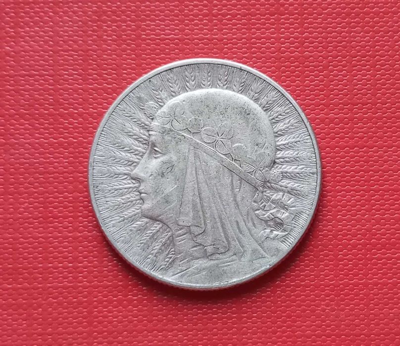 5  zł 1934  - Głowa Kobiety   - srebro