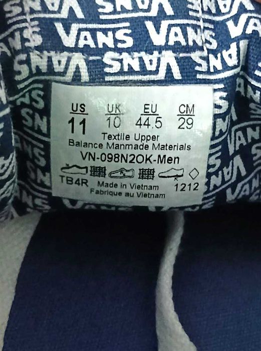 Кеды  Vans classic, oригинал