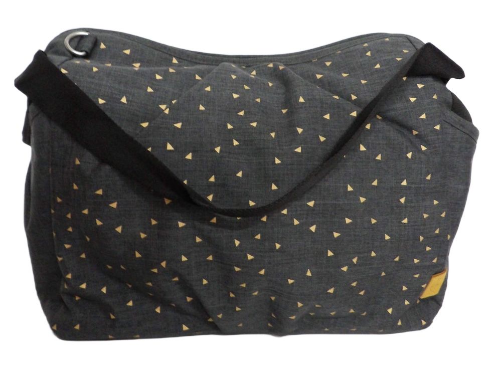 lassig torba na akcesoria do przewijania casual twin bag triangle dark