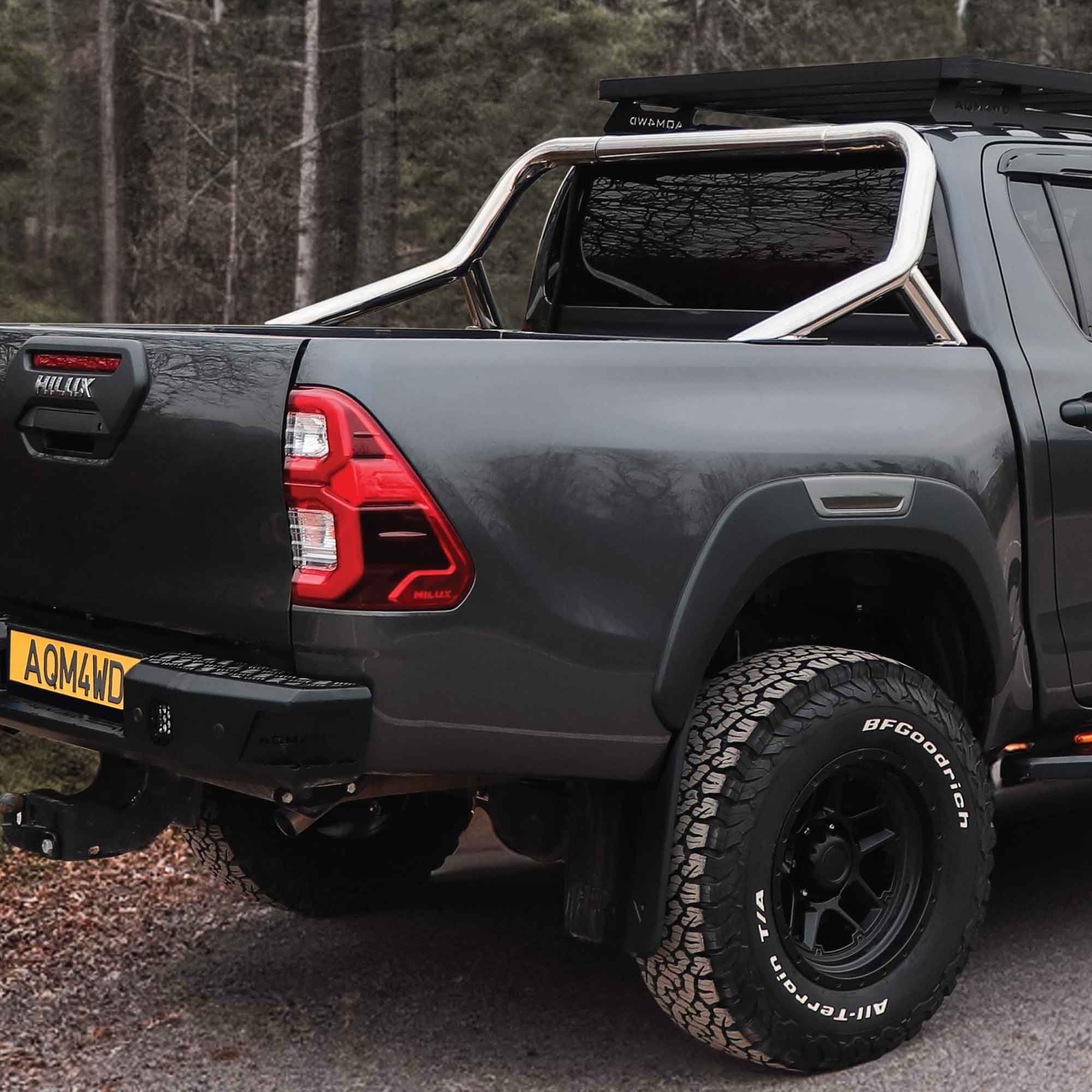Toyota Hilux rury orurowanie paki Thunder chrom