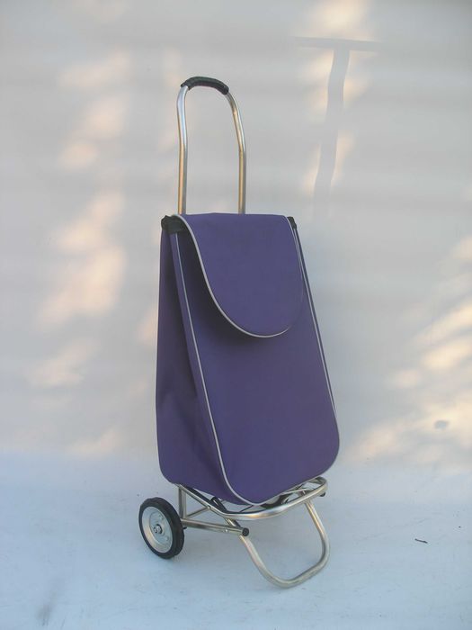 Візок-кравчучка з сумкою — складний, легкий, міцний, на підшипнику