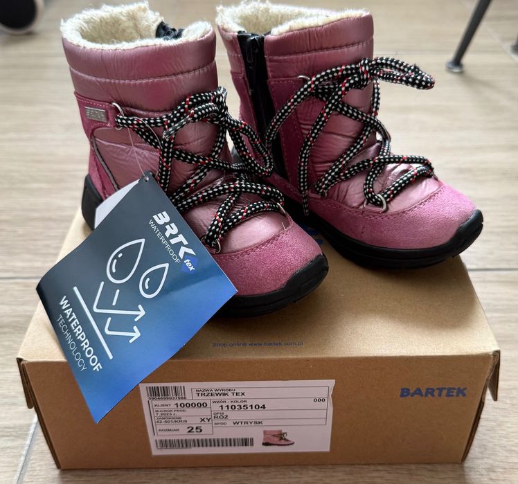 Ботинки зимние BRTKtex WATERPROOF размер 25