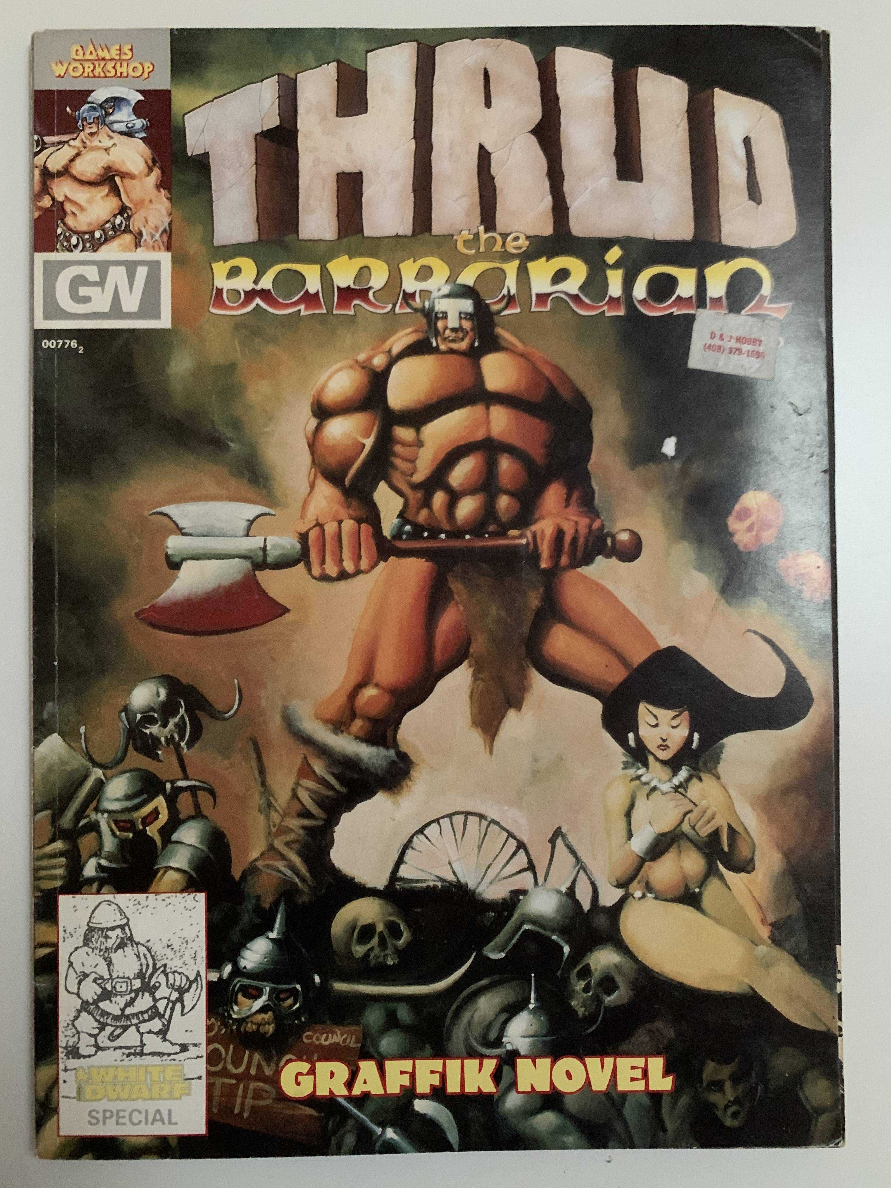 Thrud the Barbarian (Warhammer, Magia i Miecz), komiks od GW