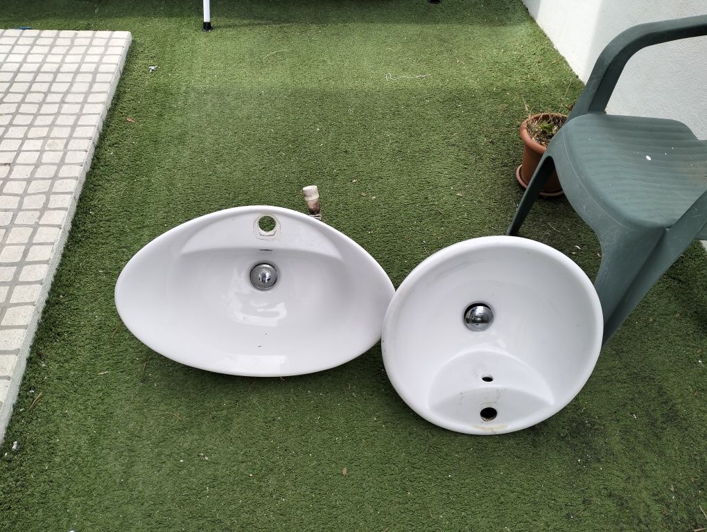 Lavatórios para moveis de wc