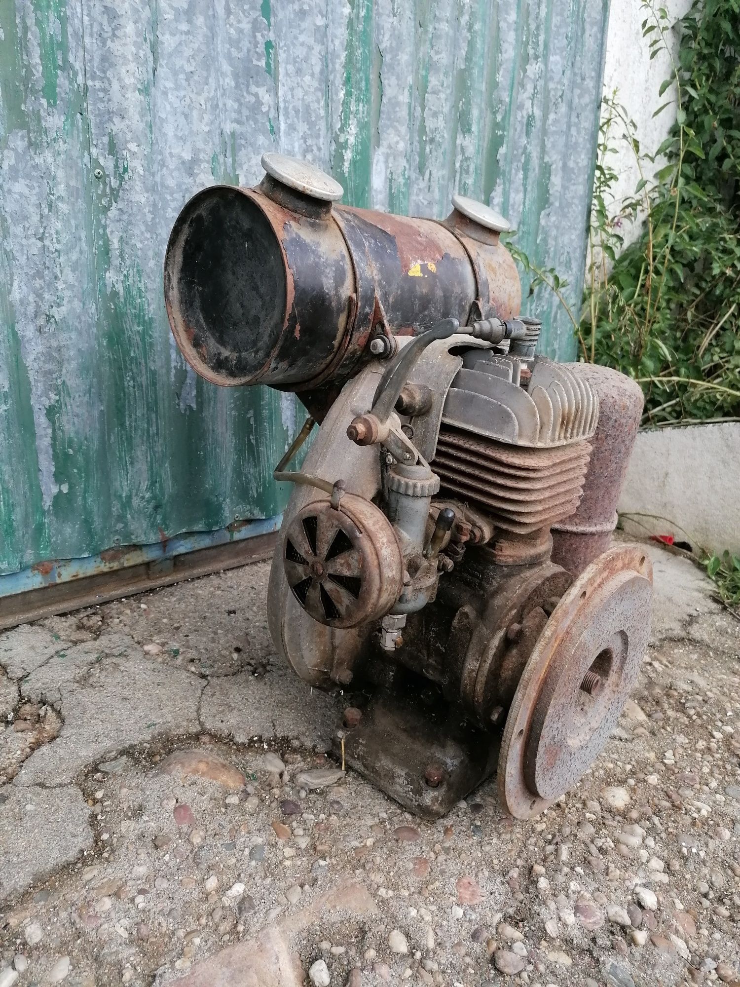 Motor de rega em