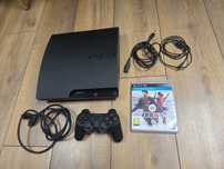 Konsola Sony Playstation Slim 3 320GB PS3 + Oryginalny Kontroler+ FIFA