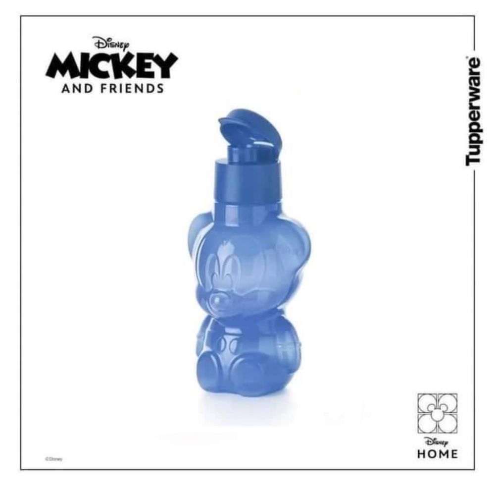 Ecogarrafa Mickey Azul Tupperware