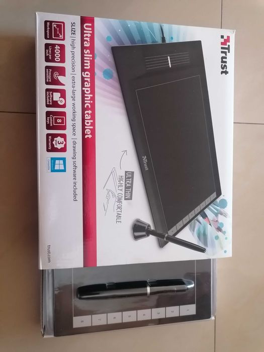 Mesa grafica ultrafina 30cm TRUST