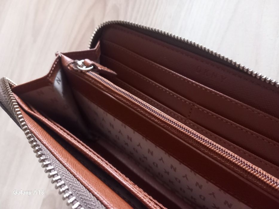 DKNY duży damski portfel nowy