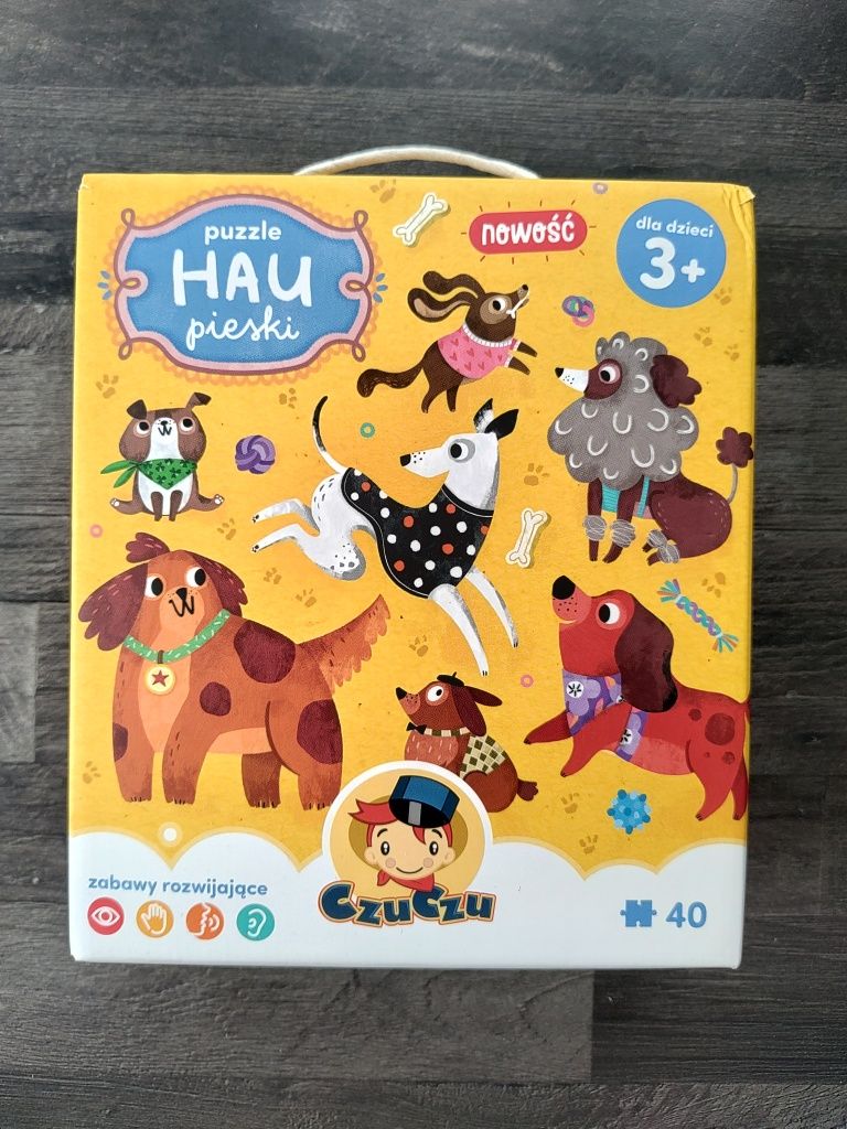 Puzzle Czu Czu Hau pieski 40 elementów 3+