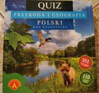 Gra edukacyjna przyroda i geografia Polski Quiz,  na prezent