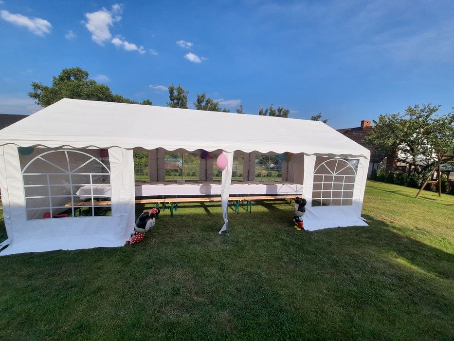 Wynajem namiotów cateringowych zjeżdżalnie dla dzieci, grill z obsługą