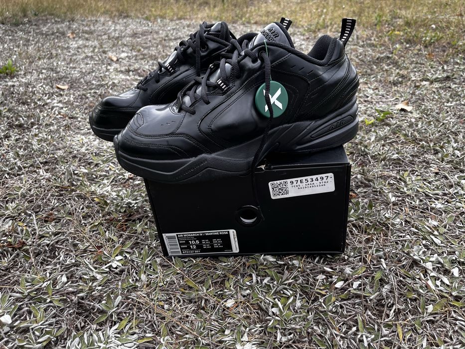 Оригінальні нові кросівки Nike air monarch x Martine Rose