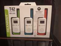 Walkie-talkies Motorola T42 3 unidades