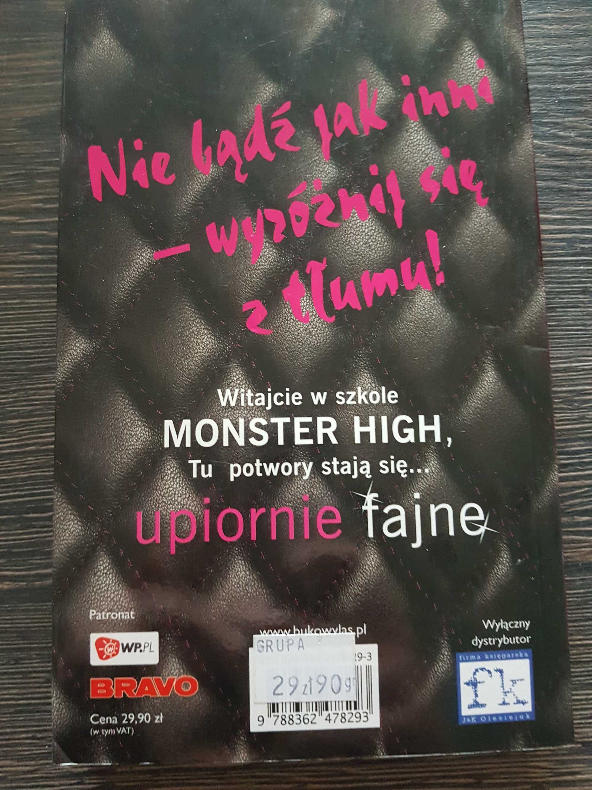 książka Monster High