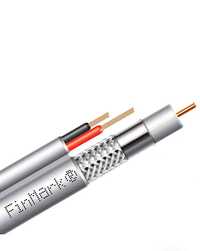 Коаксиальный кабель с питанием FinMark F5967BVcu-2x0.75 POWER White