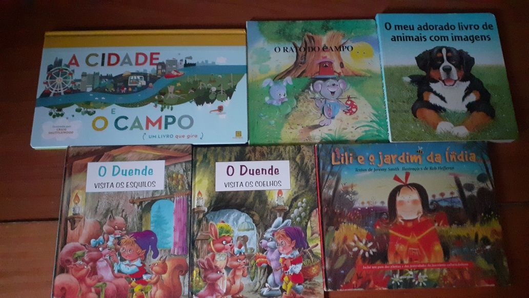 Livros infantis autores diversos