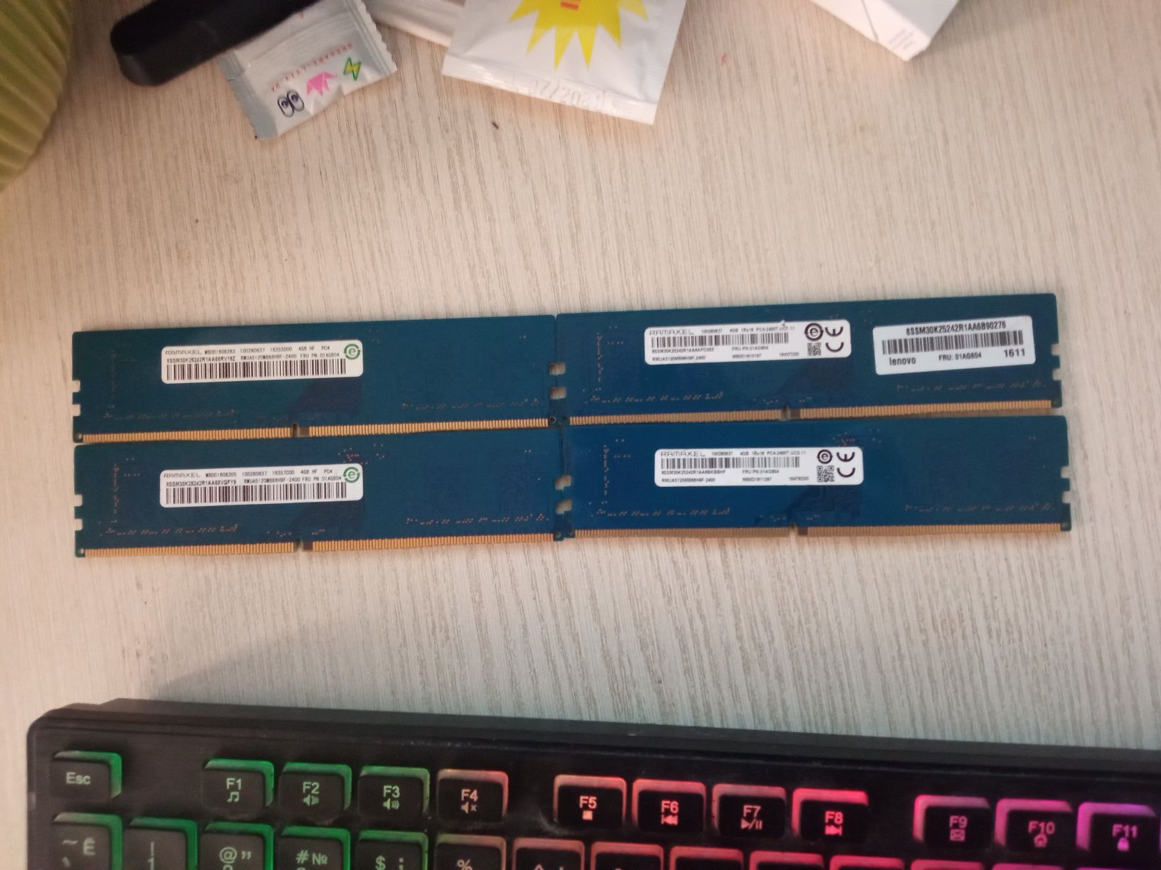 Lenovo Ramaxel 16Gb Ddr4 2400T (4GB x 4 Kit)