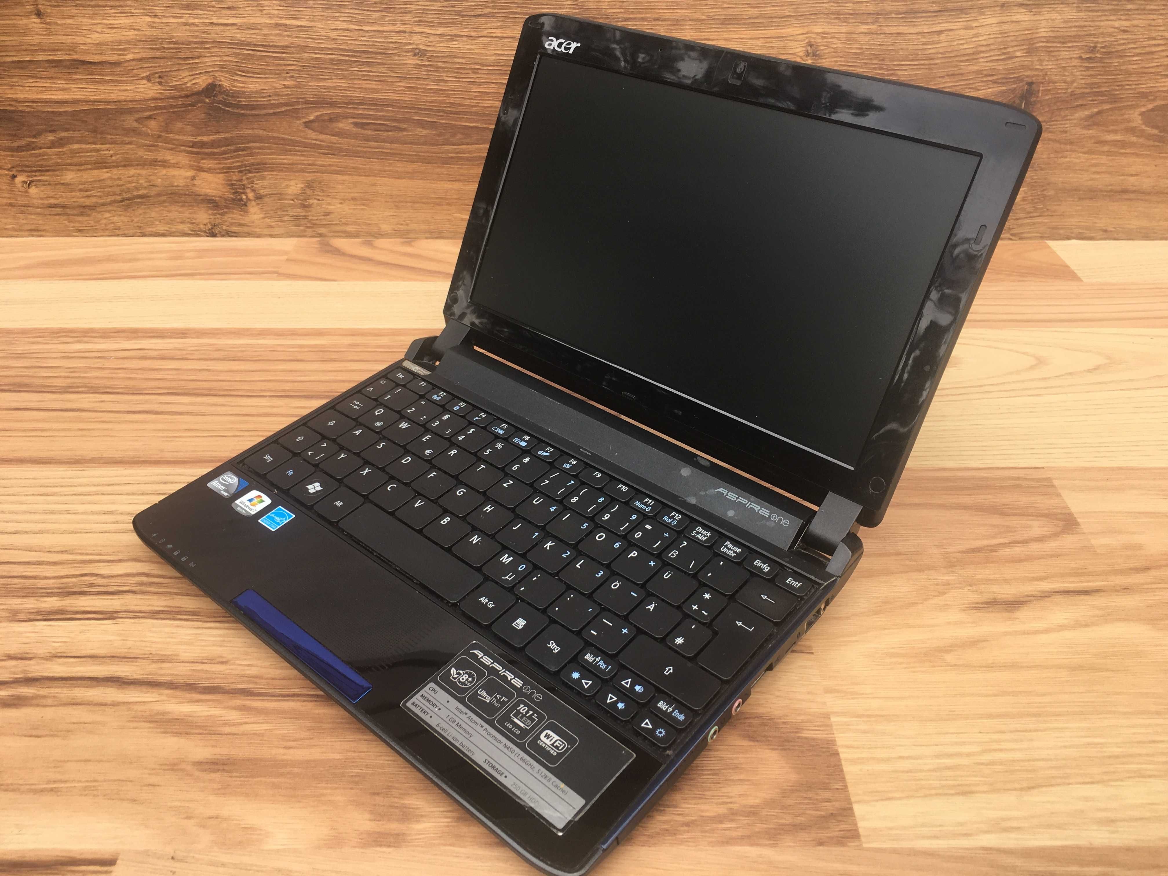 Laptop 10,1" Acer Aspire One NAV50