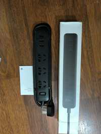 Удлинитель, сетевой фильтр Xiaomi Mi Power Strip 3 USB 1.8m, XMCXB01QM