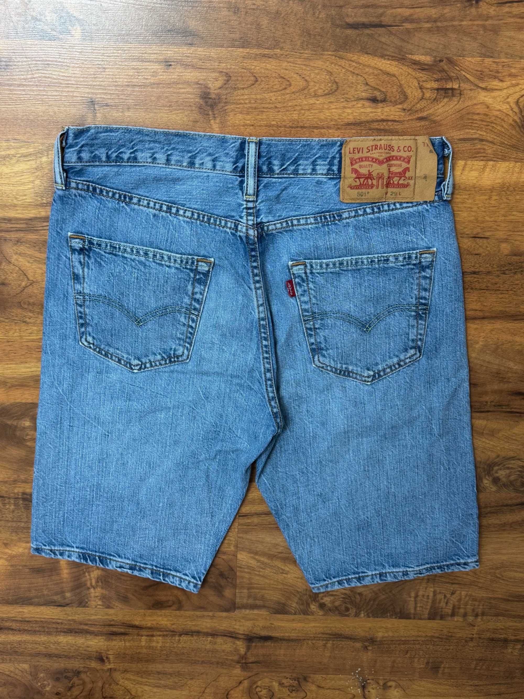 Spodenki jeansowe szorty jeans levisy shorts Levis rozmiar S W29