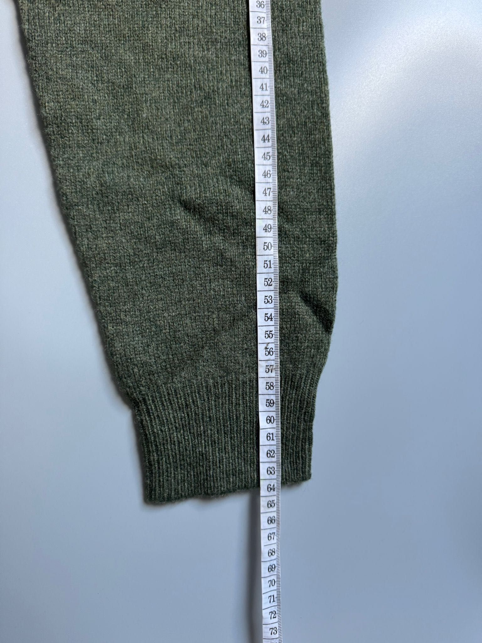 Nowy Oryginalny Sweter Męski Wełniany POLO RALPH LAUREN oliwkowy L