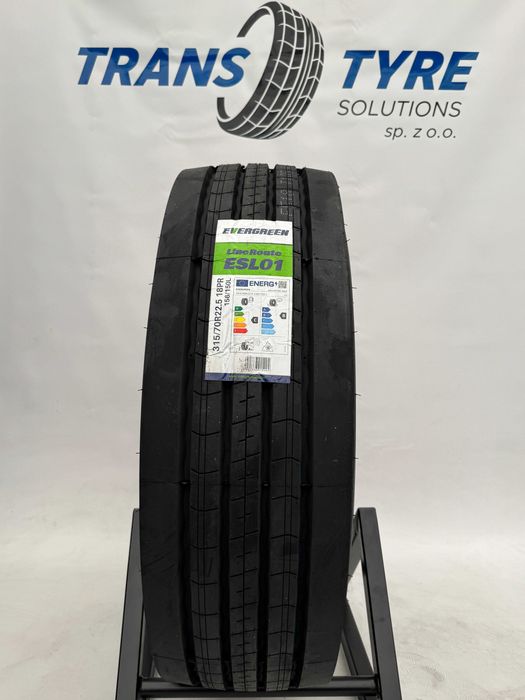 315/70R22.5 Opona ciężarowa Evergreen ESL01 Prowadząca