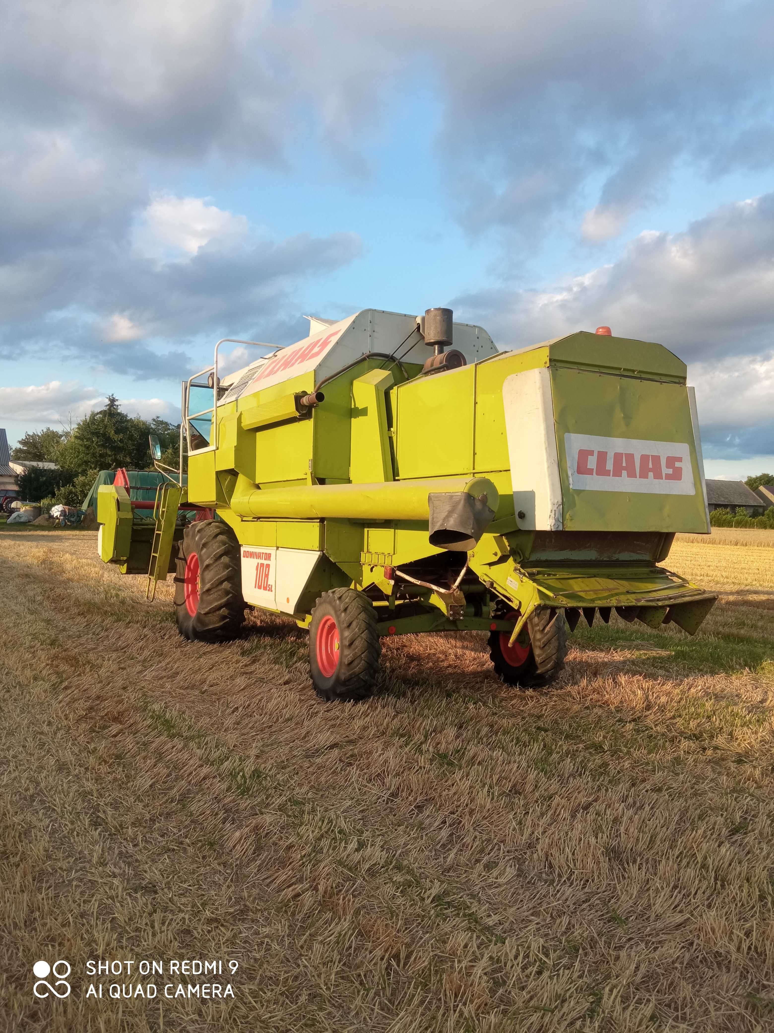 claas dominator 98sl dwa hedery