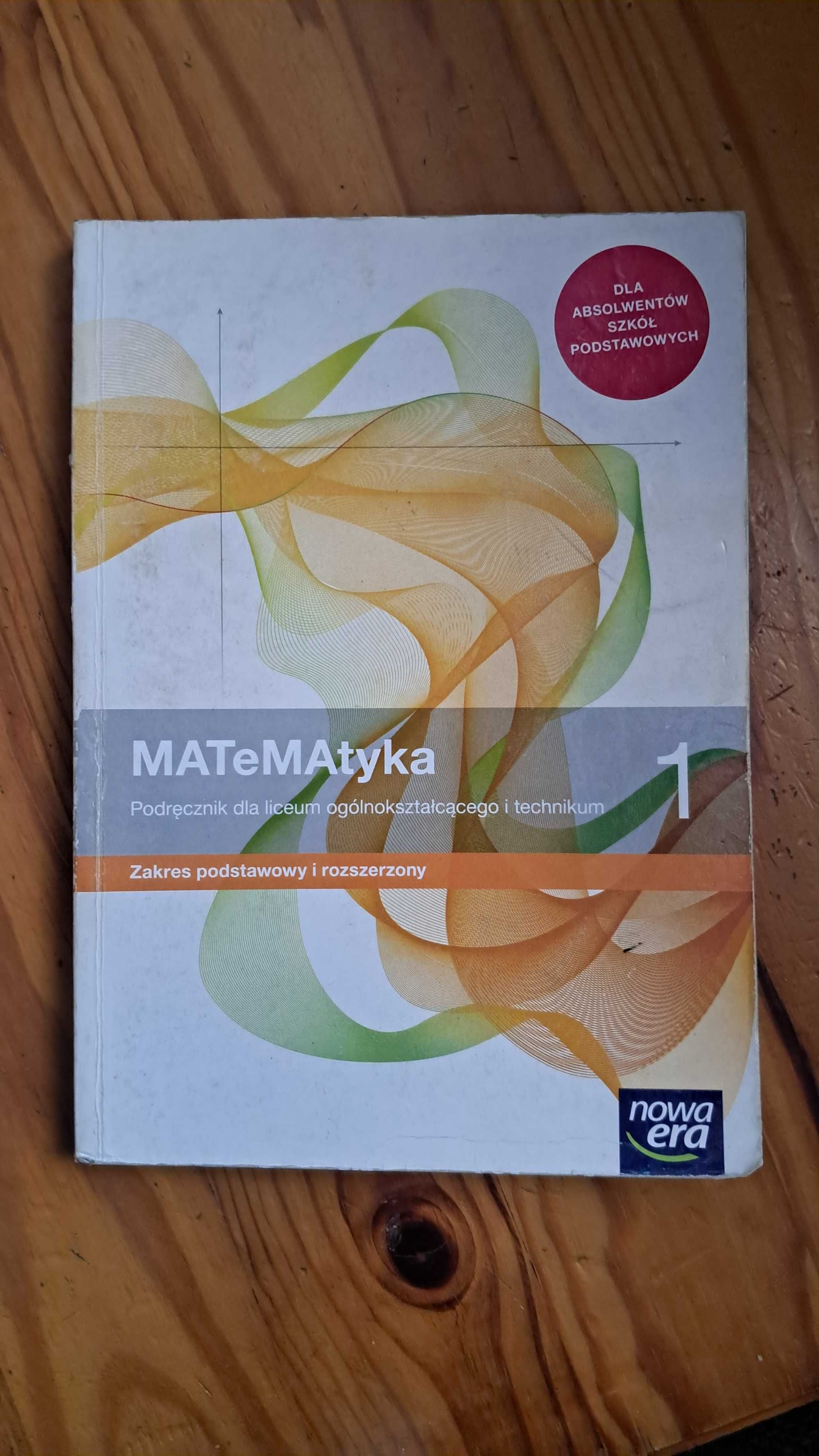 Matematyka 1 Nowa Era - Podręcznik, zakres podstawowy i rozszerzony