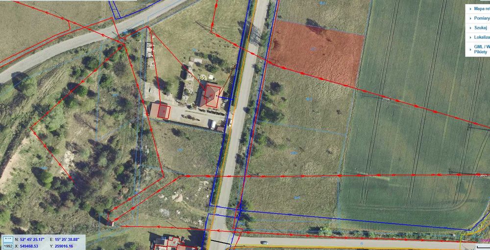 działka 1679 m2 sprzedaż zamiana raty 0%