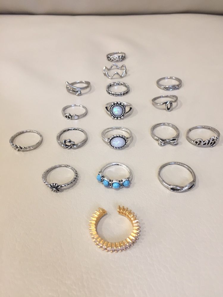 Conjunto 17 aneis