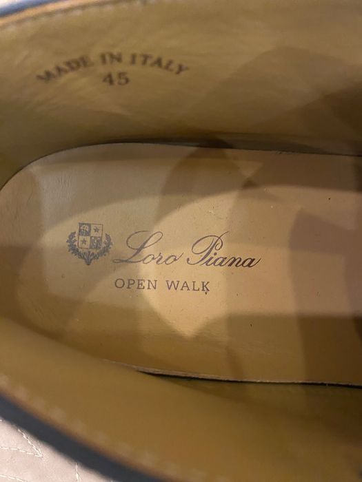 Дезерти, лофери замша темно сині Lora Piano оригинал