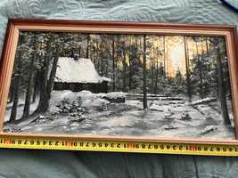 Картина «Дом в лесу»