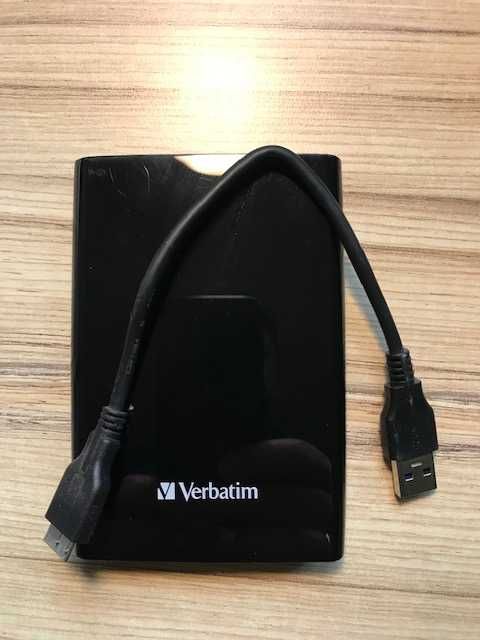 Dysk zewnętrzny HDD Verbatim HDD 320 GB Czarny (53120)