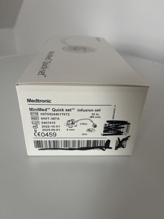 Wkłucia quick set 80 cm medtronic