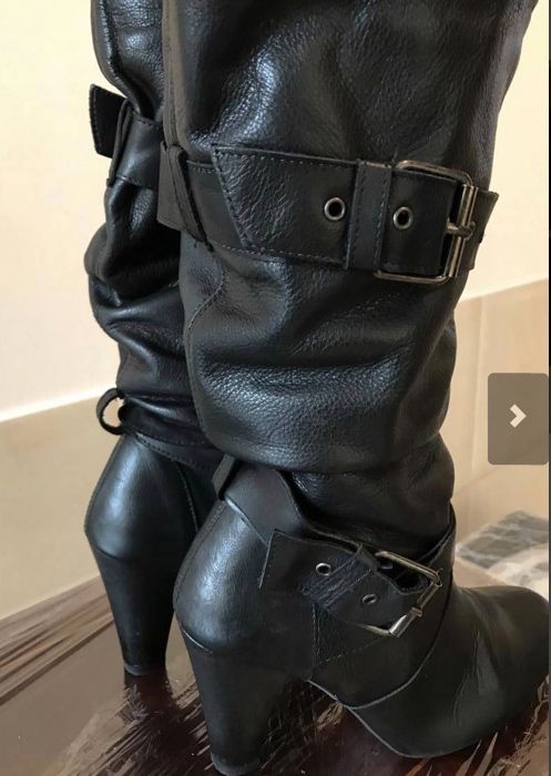 Botas Zara estilo militar