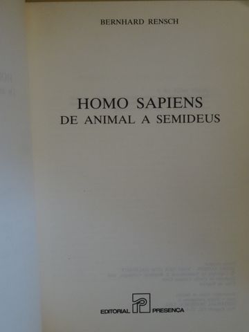 Homo Sapiens de Bernard Rensch